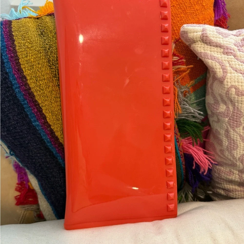 Orange Carmen Sol Clutch NWT